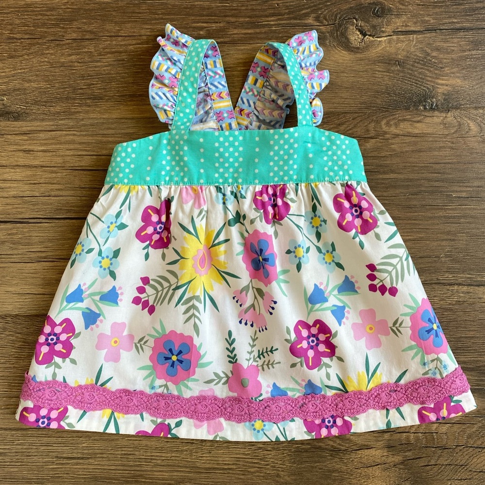 NWOT Matilda Jane Floral Imagination Tunic ~ Dream Chasers Collection